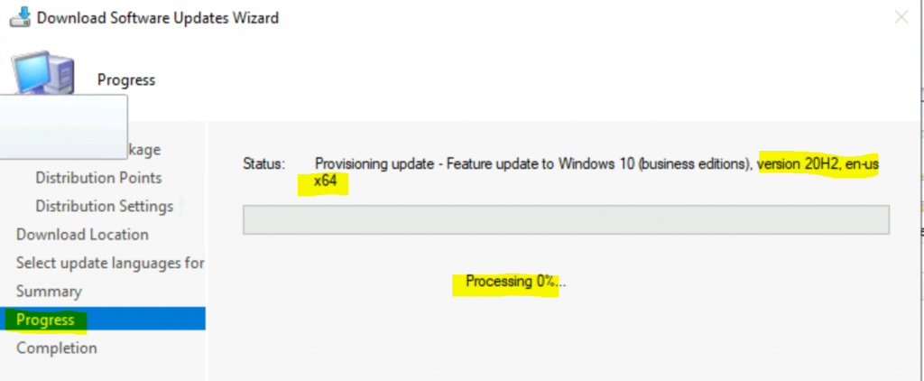 ConfigMgr Windows 10 Servicing Upgrade to 20H2 | SCCM 11 ConfigMgr Windows 10 Servicing Upgrade to 20H2 | SCCM