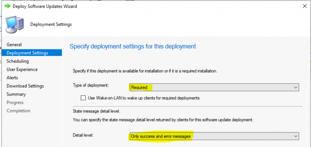 ConfigMgr Windows 10 Servicing Upgrade to 20H2 | SCCM