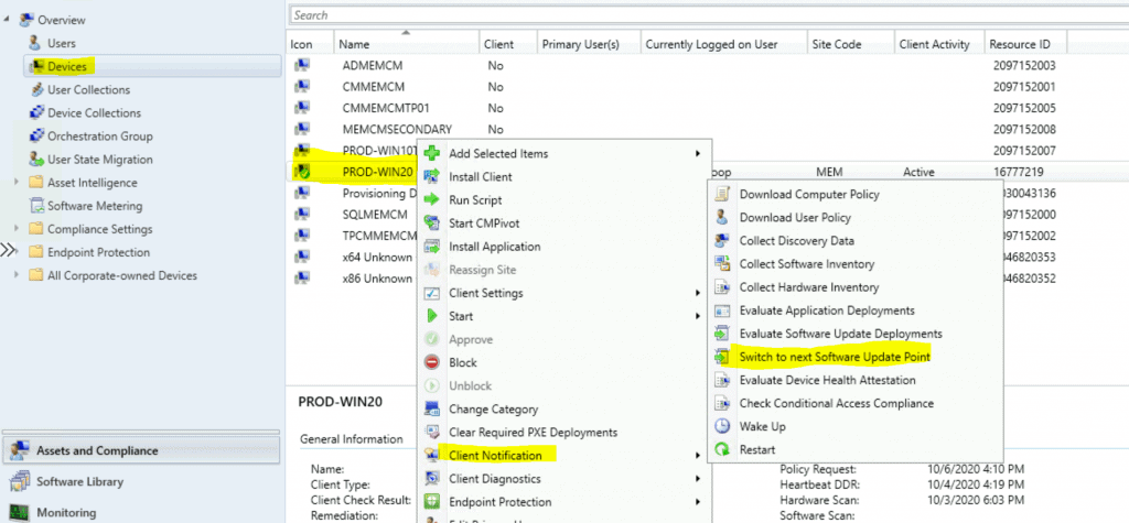 Change SCCM Client Software Update Point SUP | ConfigMgr - Fig.1