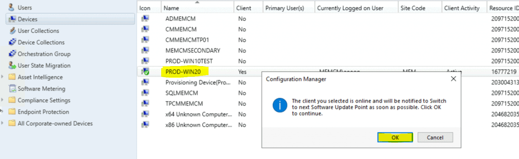 Change SCCM Client Software Update Point SUP | ConfigMgr - Fig.2