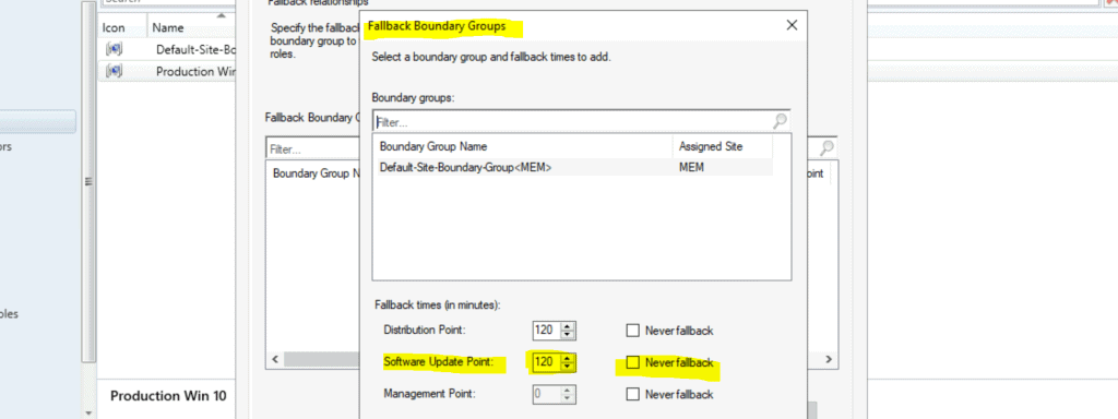 Change SCCM Client Software Update Point SUP | ConfigMgr