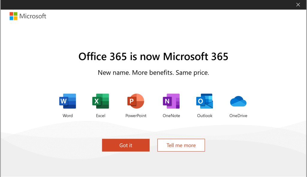 Office 365 is now Microsoft 365