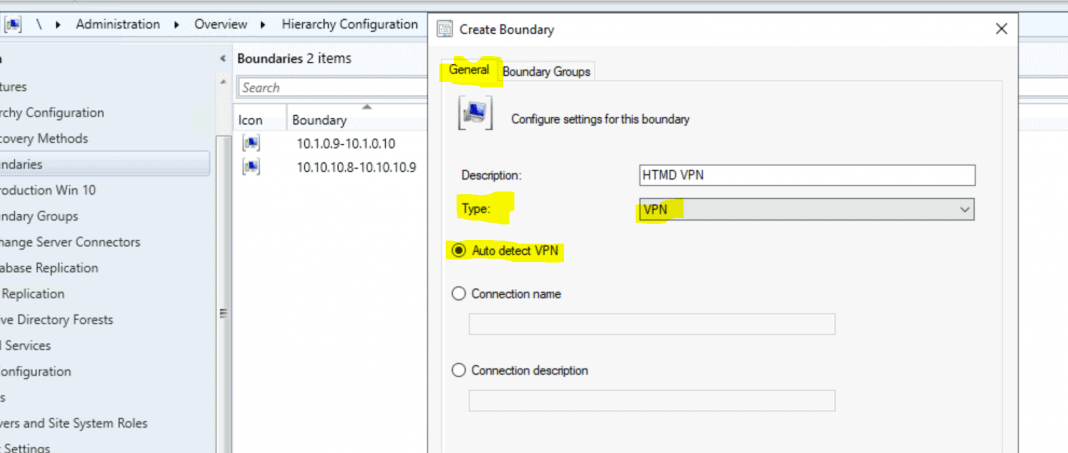 ConfigMgr VPN Boundary Setup Process Explained | SCCM How To Manage Devices