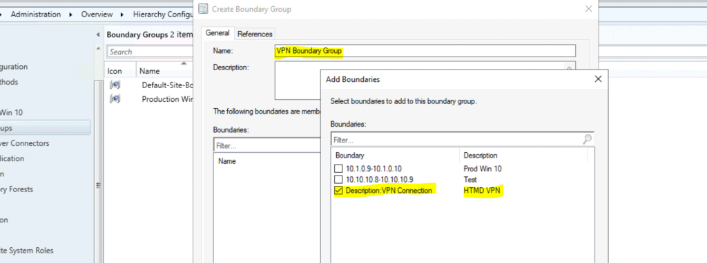 ConfigMgr VPN Boundary Creation Process Explained | SCCM