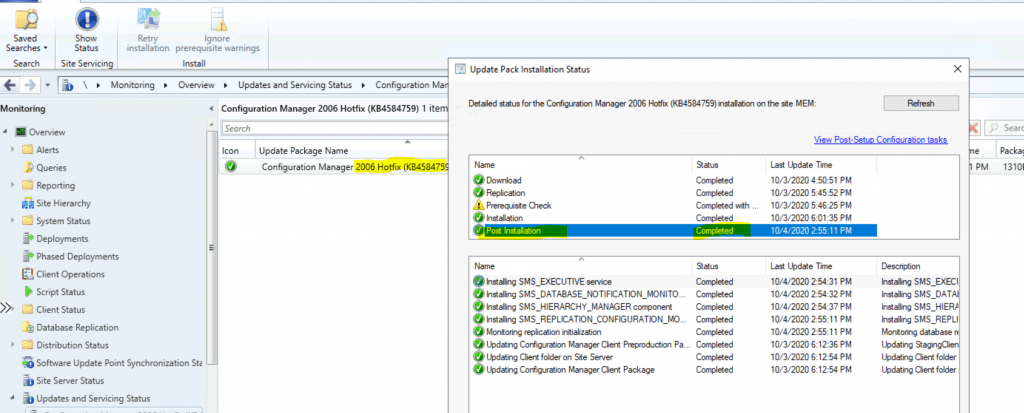 New SCCM 2006 Hotfix KB4584759 to Fix Desktop Analytics Error 5 Fix Desktop Analytics Error