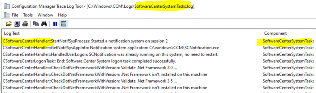 SCCM Log Files Updated List Client and Server -Fig.10