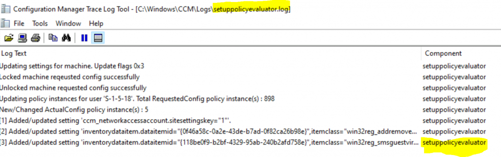 SCCM Log Files Updated List Client and Server -Fig.16