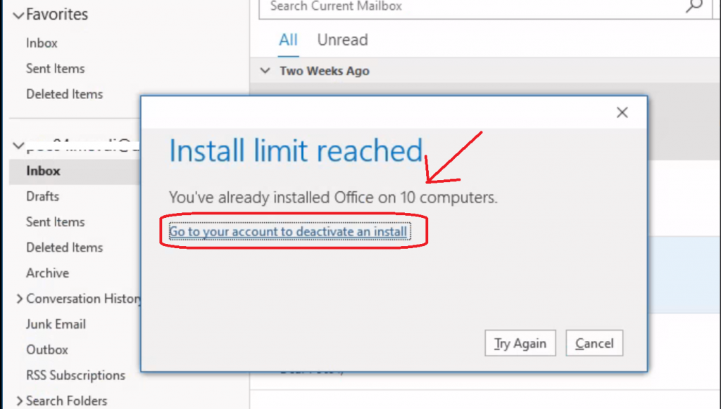 Deactivate Office Install Fix Install Limit Reached Already Error HTMD Blog