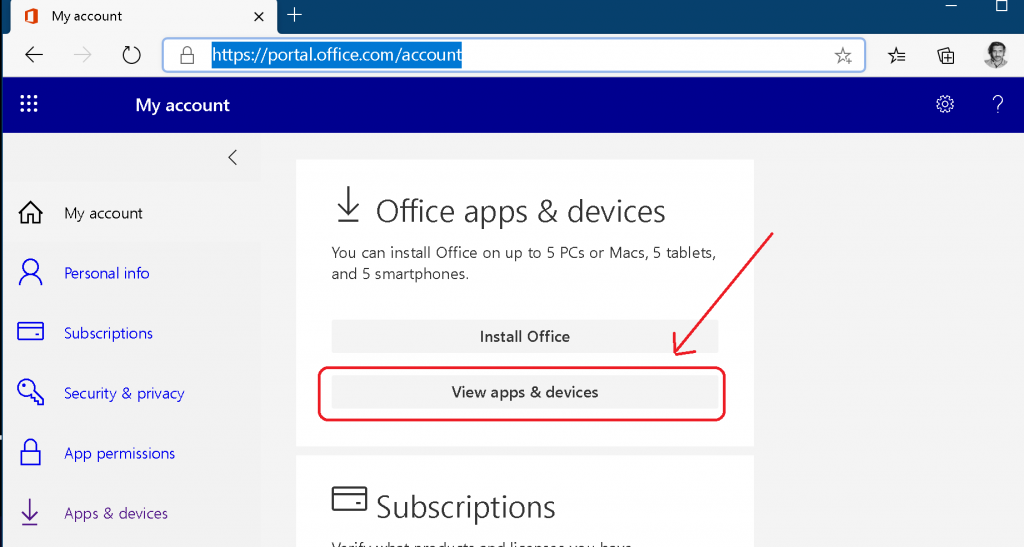 Deactivate Office Install Fix Install Limit Reached Already Error - Fig.2