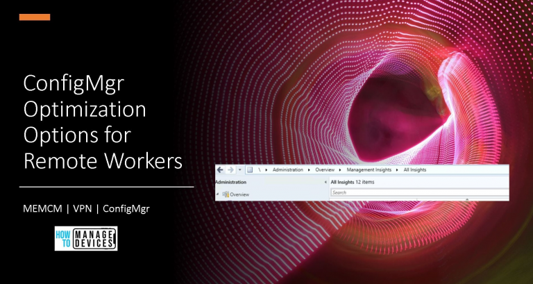 ConfigMgr Management Insights
