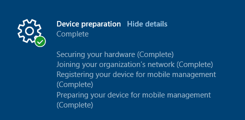 Easily Troubleshoot Windows 10 Intune MDM Policies - Understanding when Intune sets itself up as the Enterprise Management Provider during the device provisioning ESP phase.