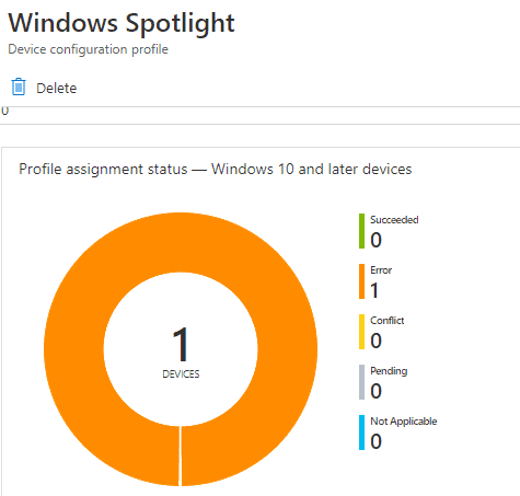 Easily Troubleshoot Windows 10 Intune MDM Policies - Policy status is in Error though policy settings shows implemented in regsitry