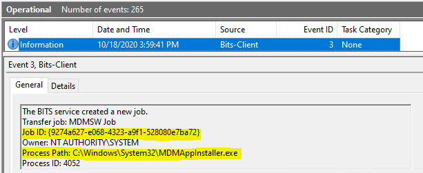 Easily track Windows 10 Intune App deployments from the Endpoint - Support Help #2 8 Easily track Windows 10 Intune App deployments from the Endpoint - Support Help #2 - Fig.8