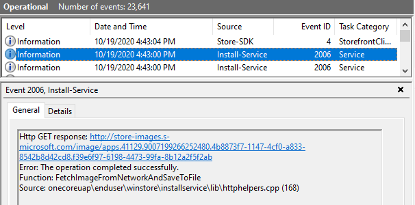 Easily track Windows 10 Intune App deployments from the Endpoint - Support Help #2 19 Easily track Windows 10 Intune App deployments from the Endpoint - Support Help #2 - Fig.18