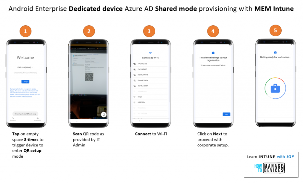 Android Enterprise Dedicated Devices in Azure AD Shared Device Mode - Learn Intune with Joy - Fig.9