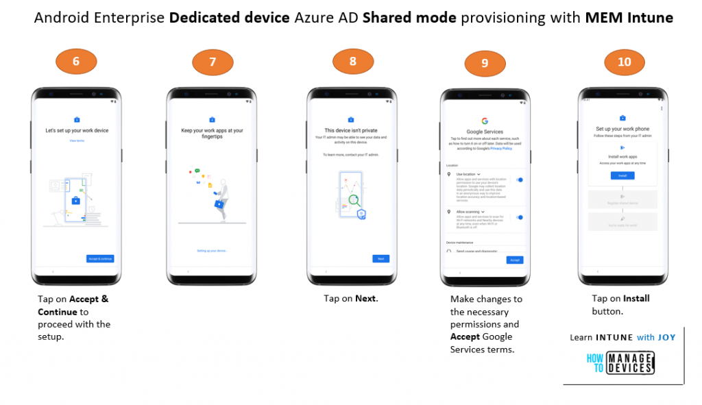 Android Enterprise Dedicated Devices in Azure AD Shared Device Mode - Learn Intune with Joy - Fig.10