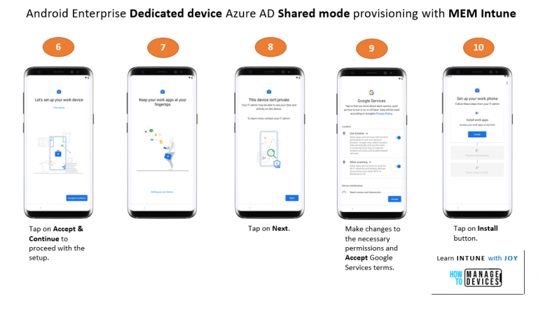 New Feature! Android Enterprise Dedicated Device In Azure AD Shared ...