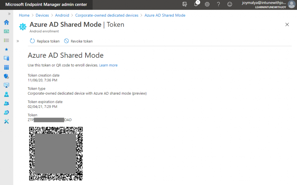 Android Enterprise Dedicated Devices in Azure AD Shared Device Mode - Learn Intune with Joy - Fig.4