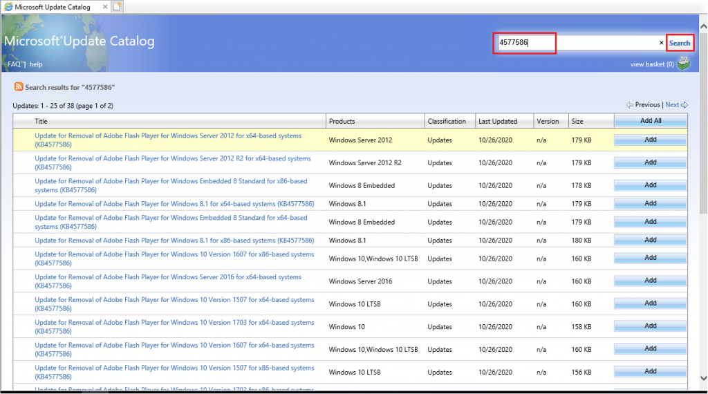 How to Manually Import Patches to WSUS and Deploy using SCCM