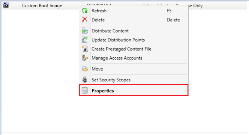 SCCM Create Custom Windows PE Boot Image Using MDT with ConfigMgr