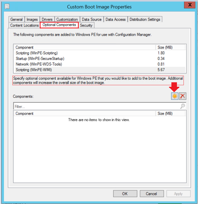 SCCM Create Custom Windows PE Boot Image Using MDT with ConfigMgr 6