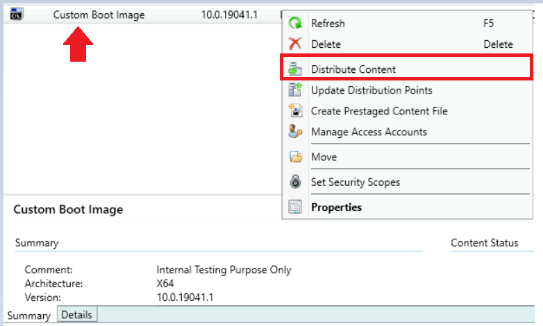 SCCM Create Custom Windows PE Boot Image Using MDT with ConfigMgr 7