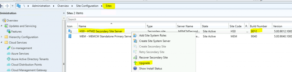 Latest SCCM Secondary Server Upgrade Guide | ConfigMgr | Configuration Manager