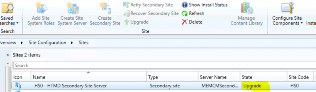 SCCM 2010 Secondary Server Upgrade Guide | ConfigMgr