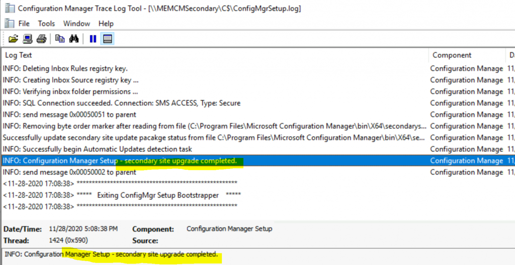 Latest SCCM Secondary Server Upgrade Guide | ConfigMgr | Configuration Manager 1