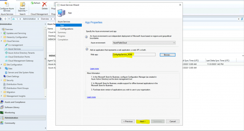 SCCM Sync With MSfB Microsoft Store For Business | ConfigMgr HTMD Blog