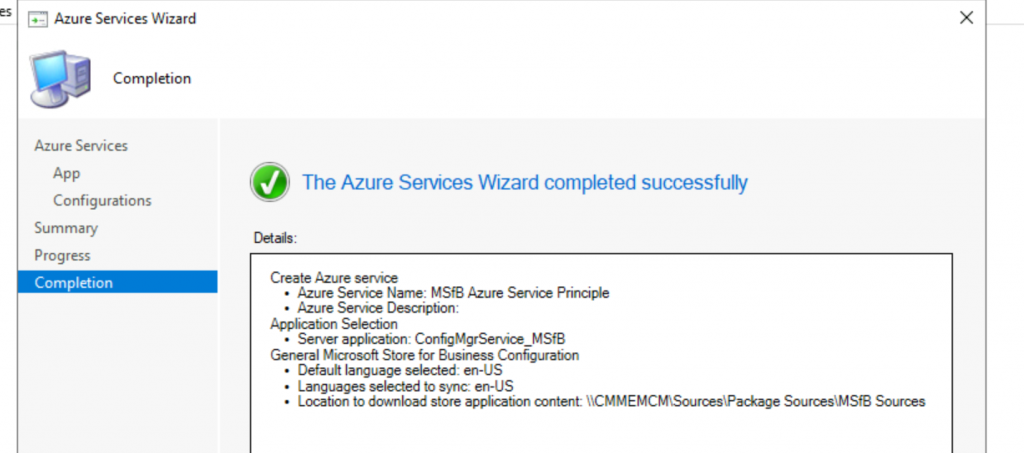 Connect MSfB Microsoft Store for Business with ConfigMgr | SCCM 9