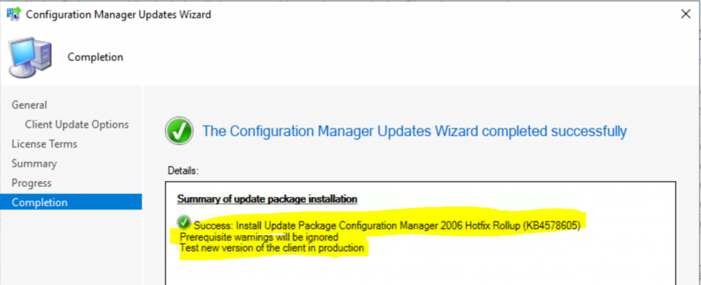 ConfigMgr 2006 Hotfix KB4578605 SCCM | Update Rollup | 22 Fixes - Fig.6