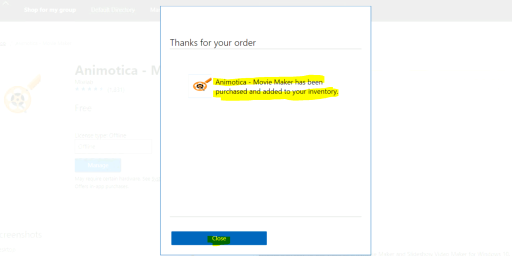 Add Microsoft Store Application to ConfigMgr | SCCM | MSfB - Fig.4