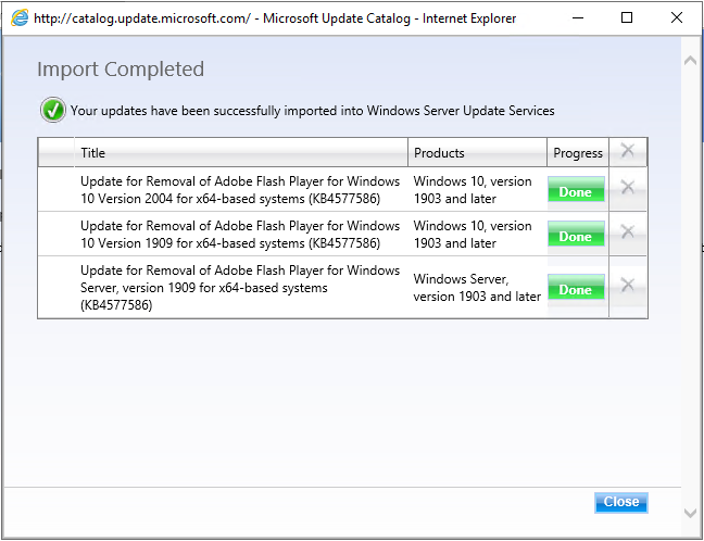 How to Manually Import Patches to WSUS and Deploy using SCCM