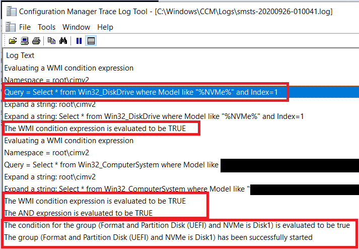 ConfigMgr Task Sequence OSD Multiple Physical Drives | SCCM