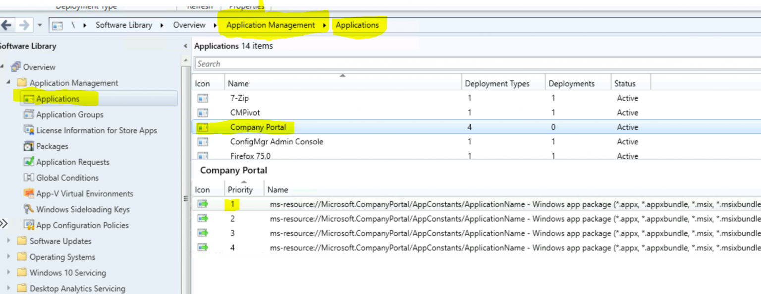 Create Microsoft Store Apps In SCCM Application HTMD Blog