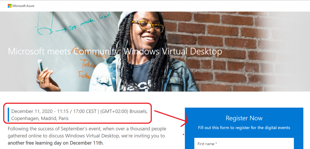 Microsoft AVD Community Event XXL Edition Speaker | Register - Fig.1