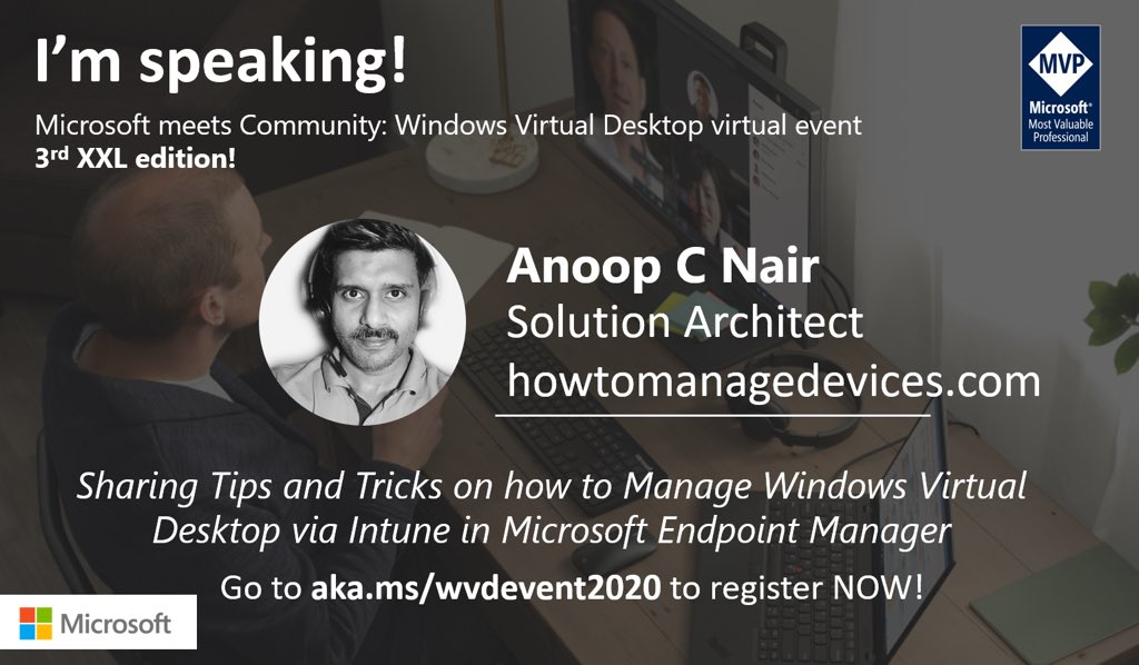 Microsoft AVD Community Event XXL Edition Speaker | Register - Fig.2