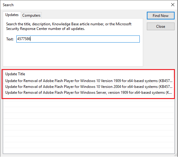 How to check the Updates are Available in the WSUS Console