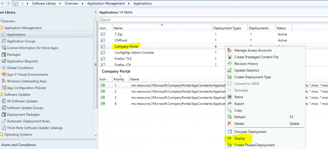 Deploy Microsoft Store Apps Using ConfigMgr | SCCM HTMD Blog