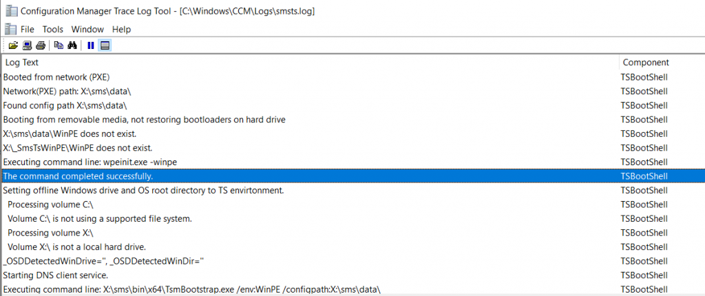 SCCM OSD SMSTS Log File Reading Tips | ConfigMgr | MEMCM 1