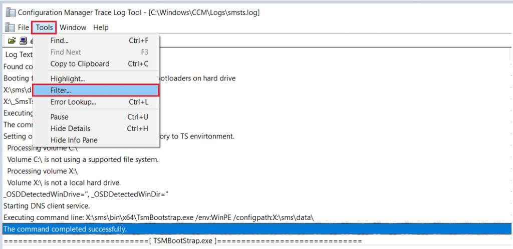 SCCM OSD SMSTS Log File Reading Tips | ConfigMgr | MEMCM 2