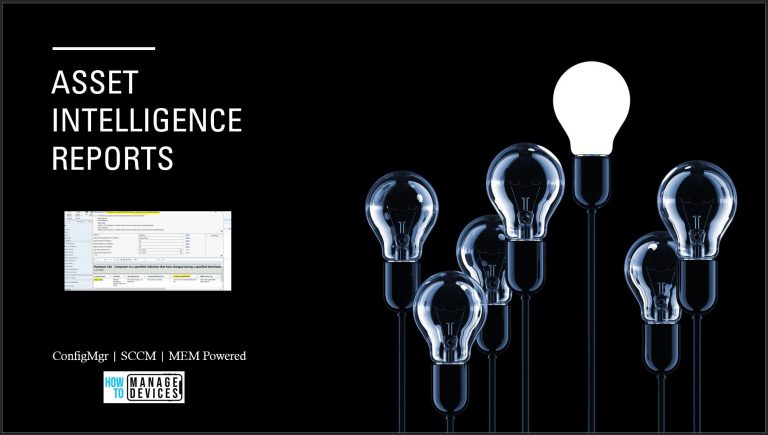 ConfigMgr Asset Intelligence