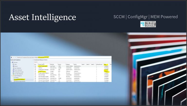 Enable ConfigMgr Asset Intelligence