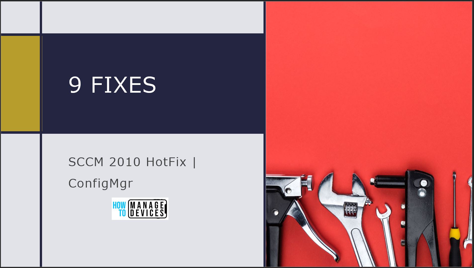 New Hotfix Available for ConfigMgr 2010 | 9 Fixes | SCCM | KB4594176 | Configuration Manager 1 SCCM 2010 Hotfix KB4594176