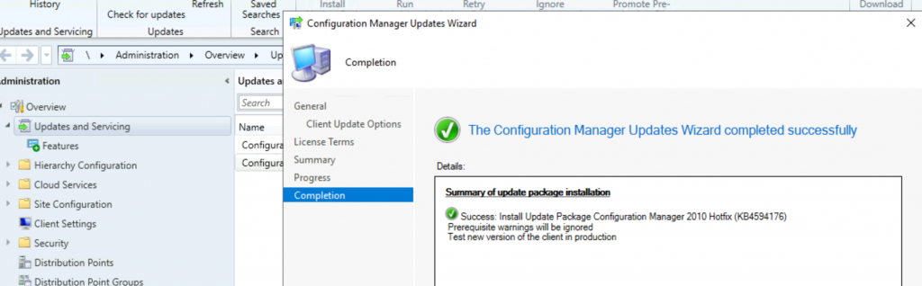 New Hotfix Available for ConfigMgr 2010 | 9 Fixes | SCCM | KB4594176