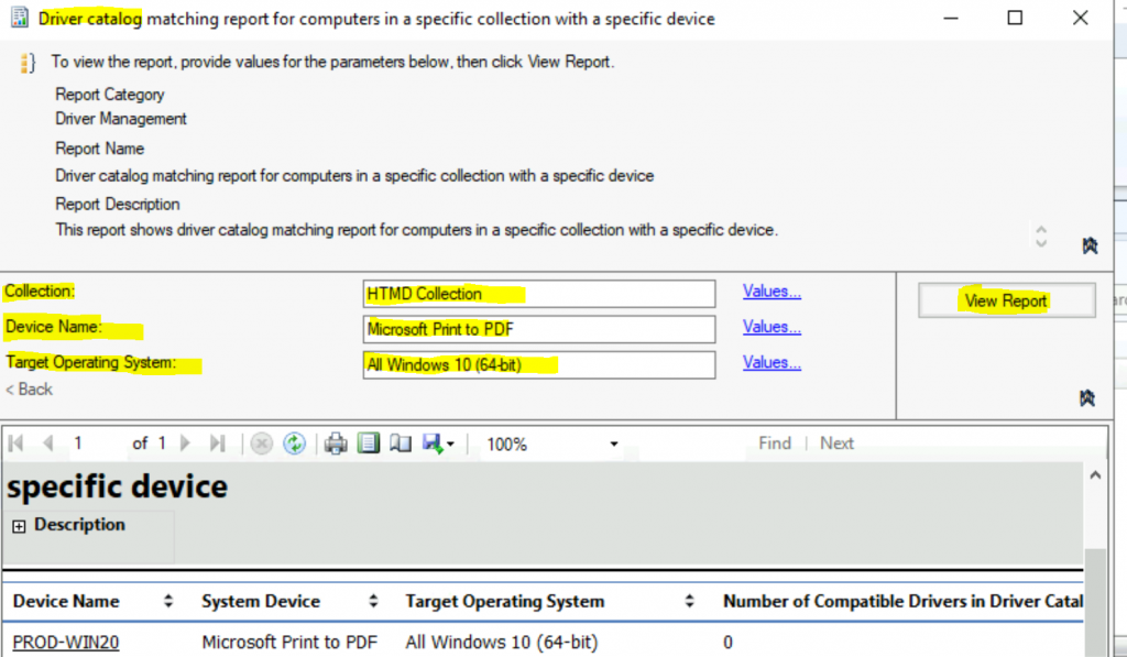 SCCM Reports on Driver Management | ConfigMgr  | Configuration Manager - Fig.2