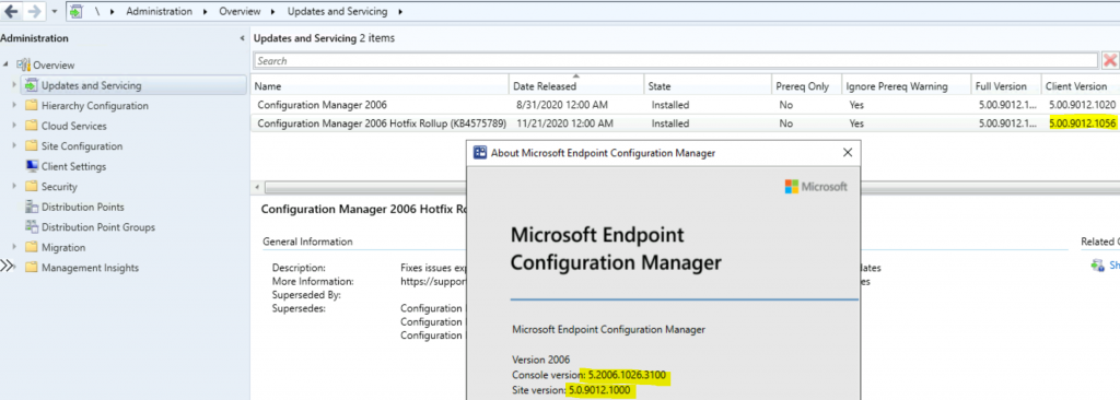 SCCM 2006 Revised Update Rollup Hotfix KB4575789 ConfigMgr - Fig.6