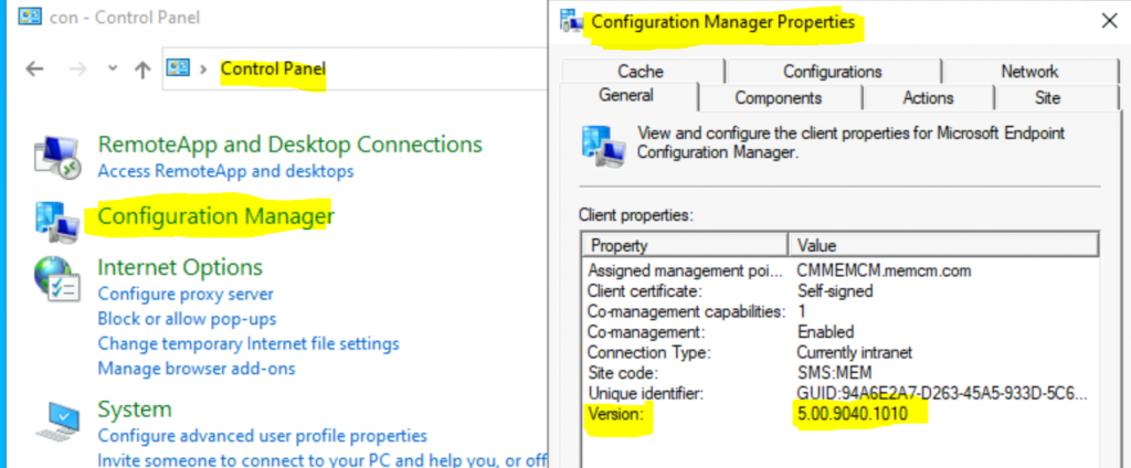 ConfigMgr 2010 Version Details | SCCM