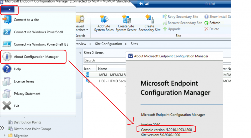 ConfigMgr 2010 Version Details | SCCM - Fig.4